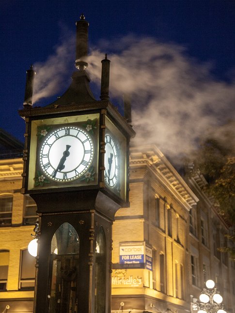 British-Columbia, Vancouver Gastown Steamclock