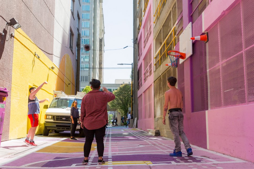 British-Columbia, Vancouver, Pink Alley