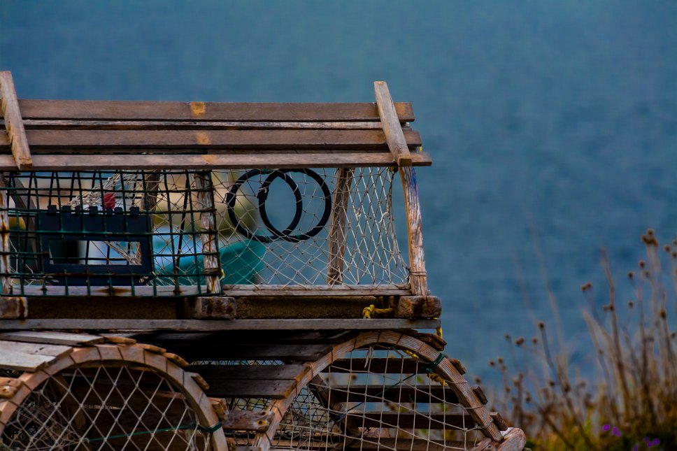 Nova Scotia, Lobster traps