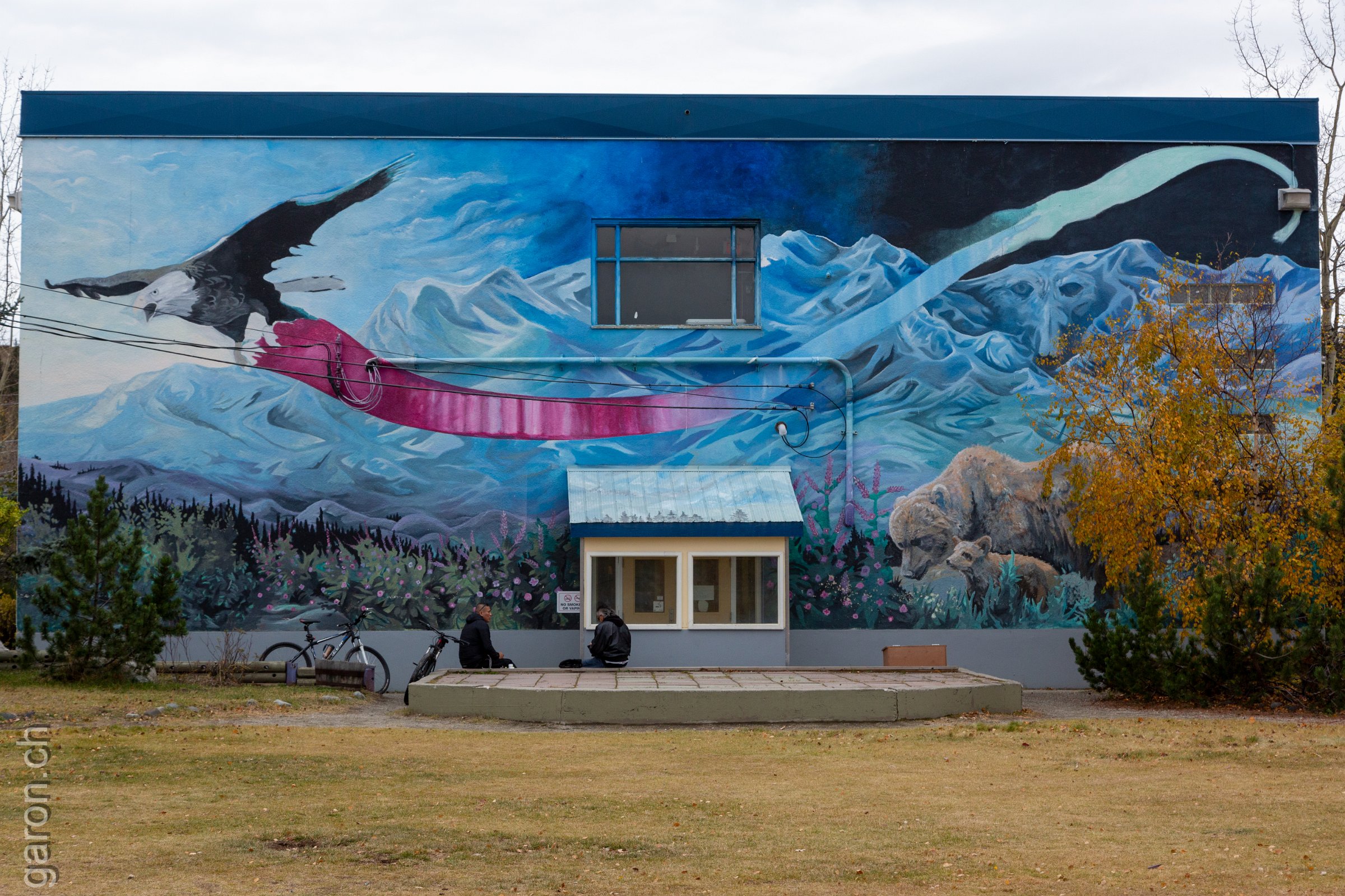 Yukon, Whitehorse, murals 