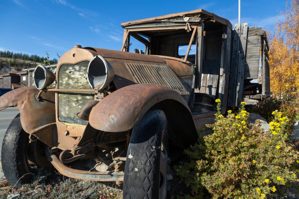 Whitehorse, oldtimer at High Country Inn