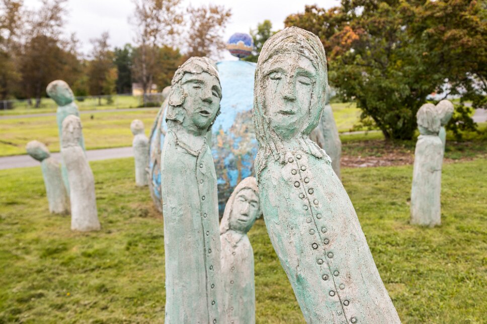 Cabano, Parc Clair Soleil, Jardin Céleste de Marcel Gagnon