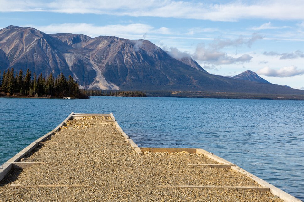 Atlin BC (Enclave Yukon), dock