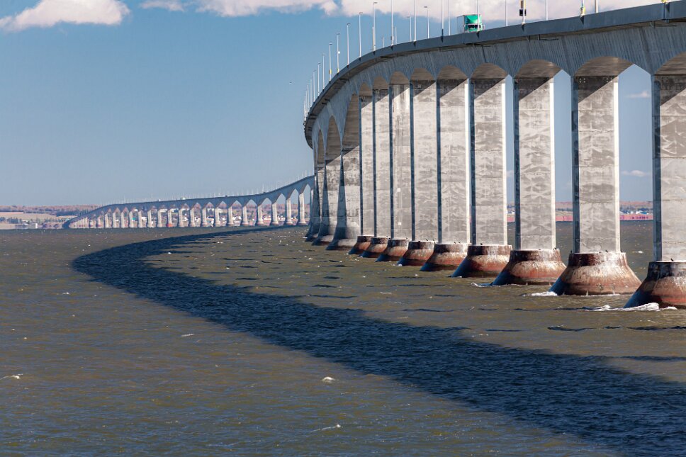 Cape Jourimain and the Confederation Bridge
