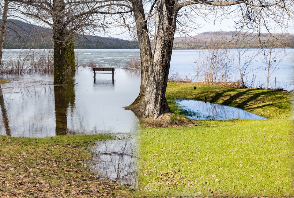 Cabano, Lac Témiscouata, printemps et été