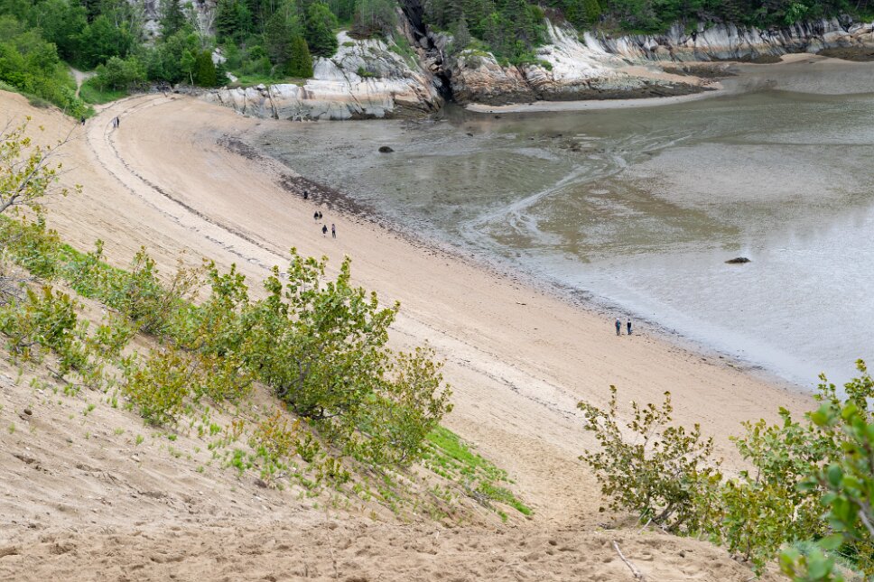 Tadoussac, dunes de sable