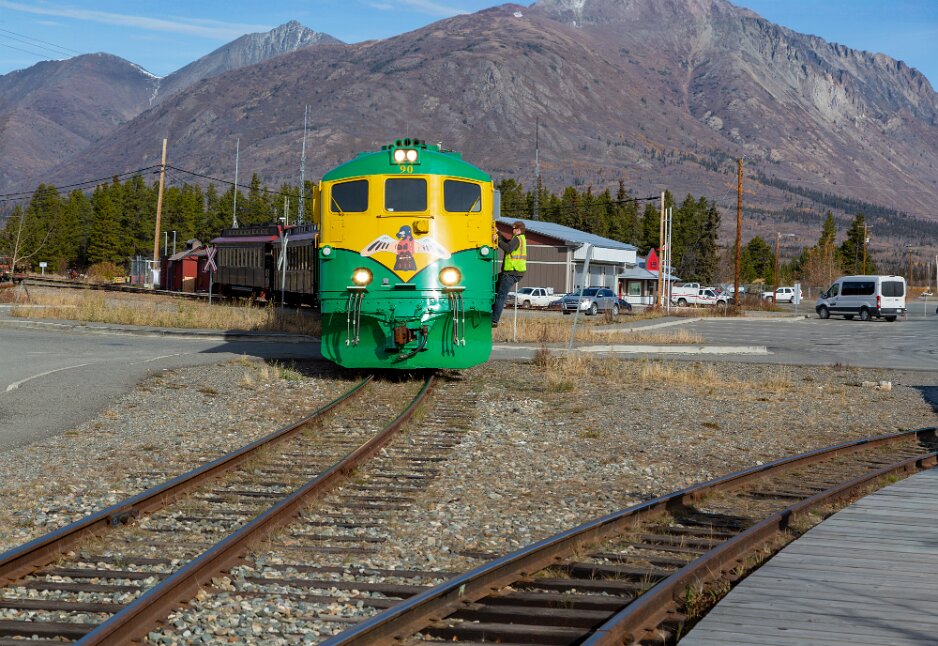 Carcross, White Pass Train