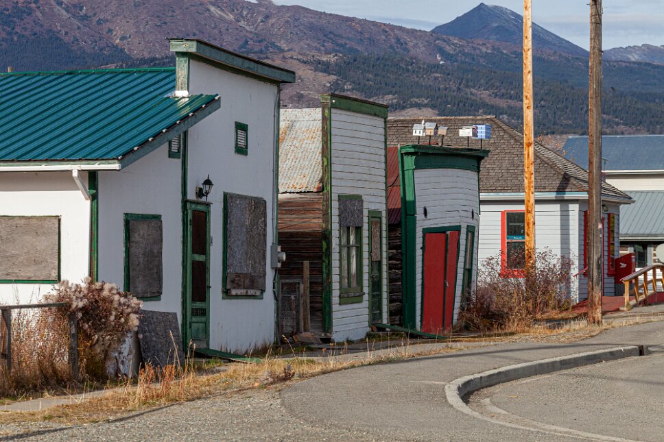 Carcross and the tiny houses