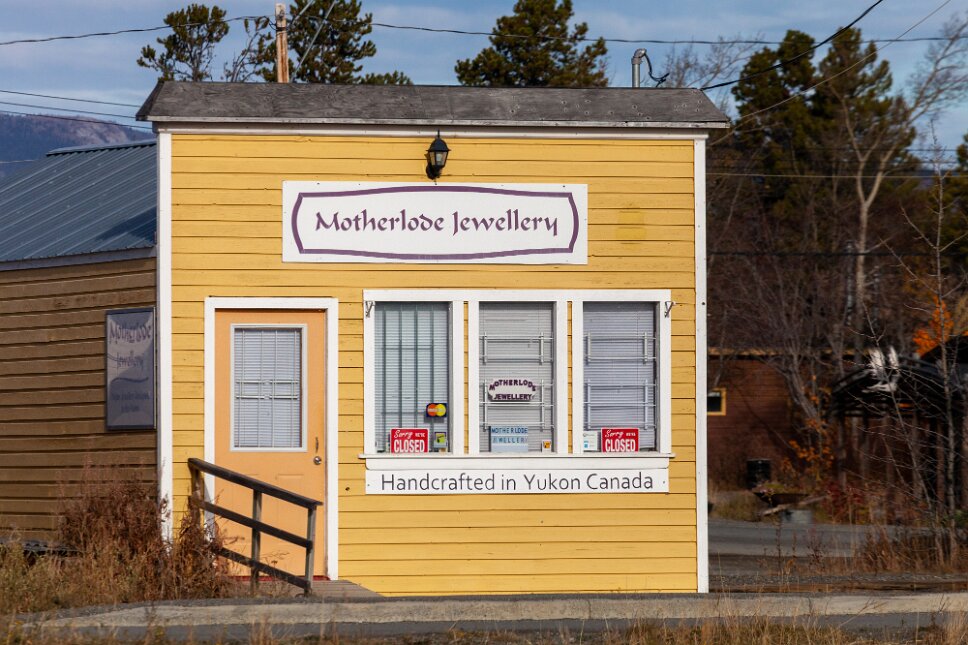 Carcross, the "Motherlode Jewellery Shop"