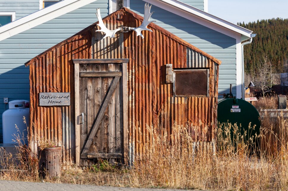 Carcross, so called Retirement Home