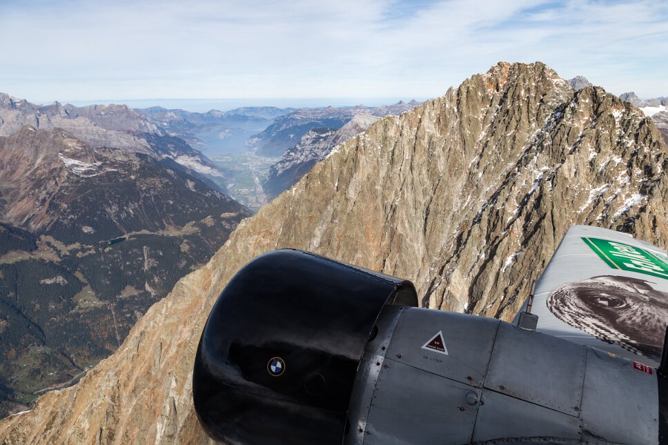 Flug mit JU-52 ¦ Vol sur un oldtimer JU-52