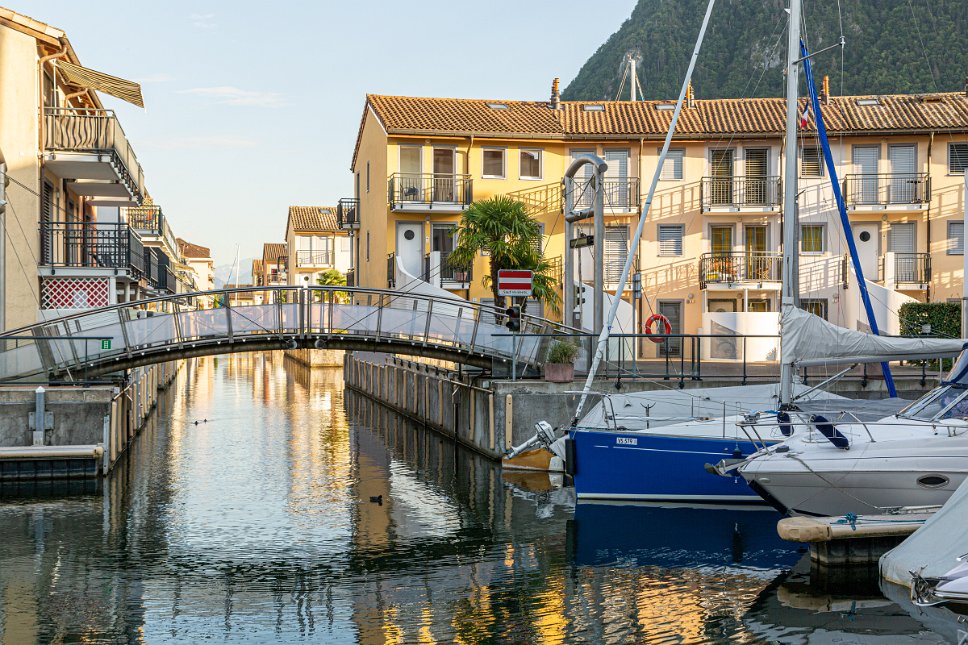 Bouveret, marina Port-Valais