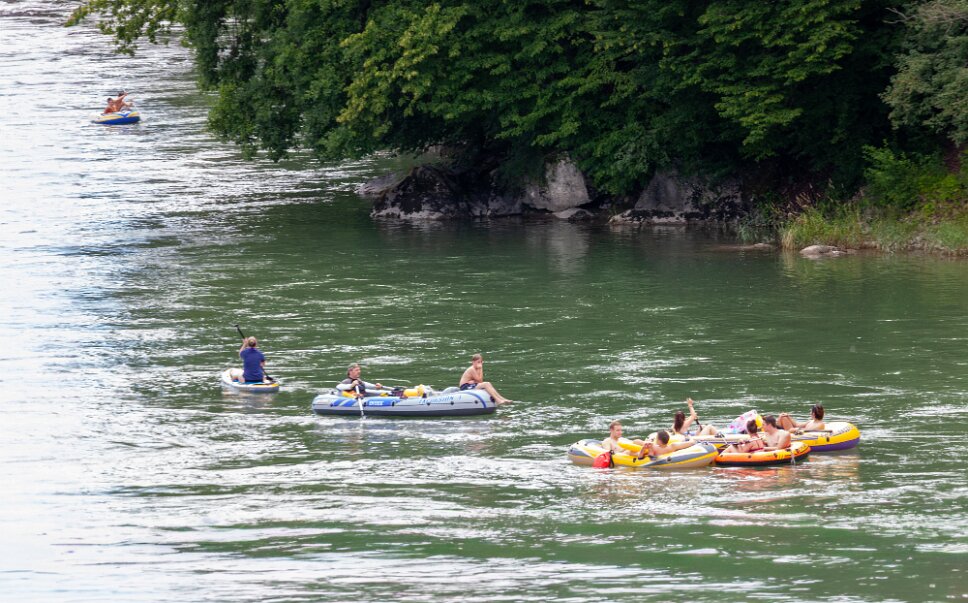 Aarburg, die Aare
