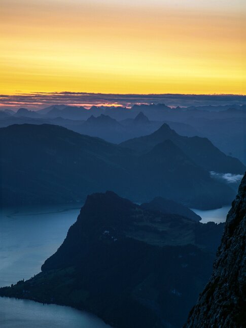 Pilatus, Blick nach Westen