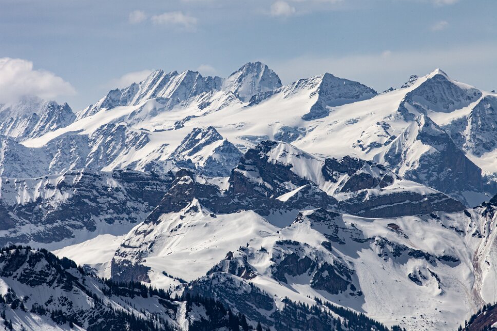Stanserhorn, Blick aus der Bergstation