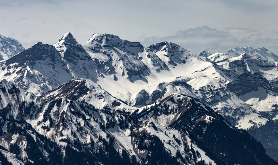 Stanserhorn, Blick aus der Bergstation