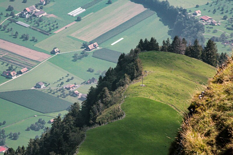 Rigi, Blick auf Arth-Goldau