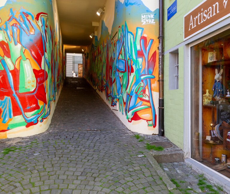 Lausanne, le Flon