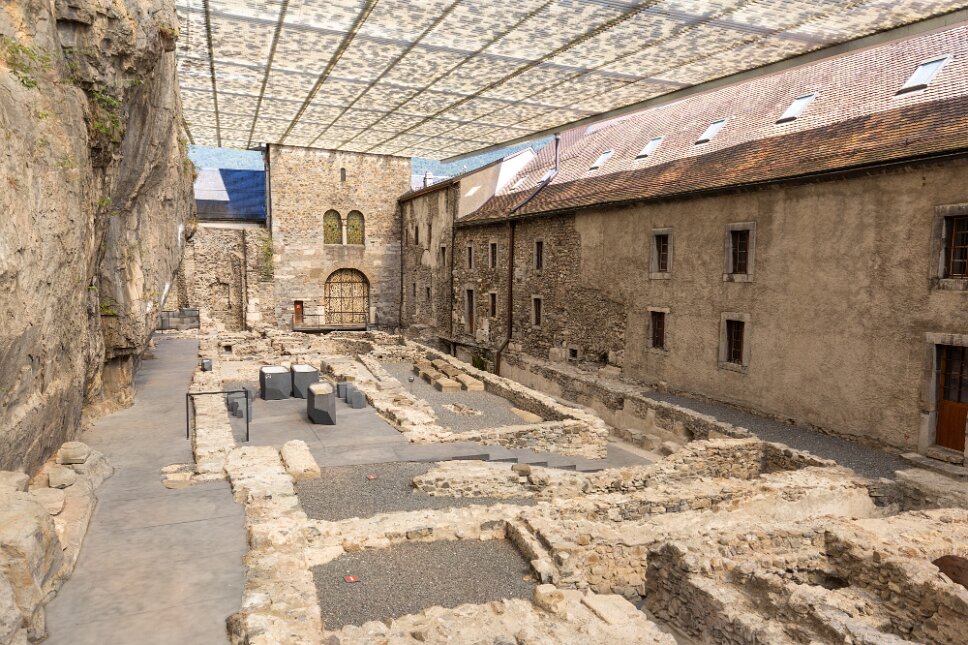 Saint-Maurice, Abbey of Saint-Maurice d'Agaune