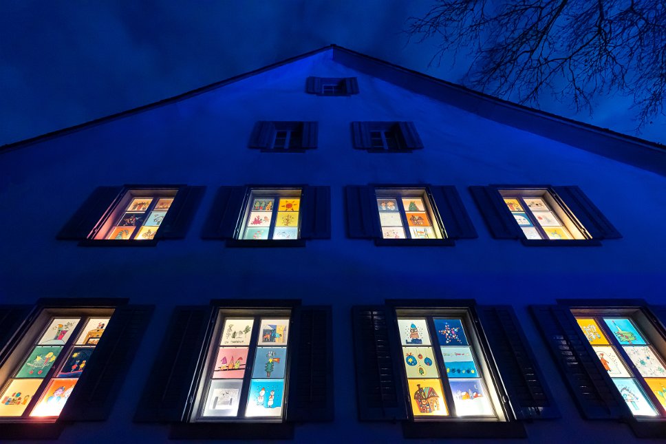 Dübendorf Weihnachtsdekoration Obere Mühle Dübendorf